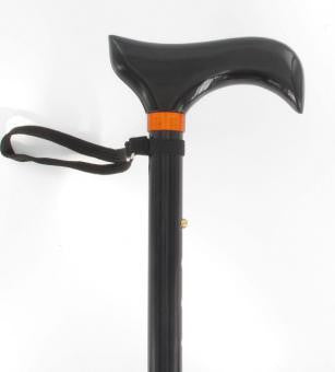 Foldbar spadserstok