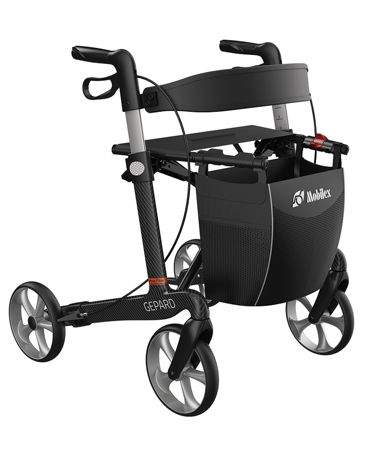 Mobilex Gepard Kulfiber rollator