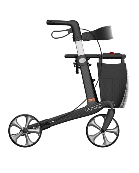 Mobilex Gepard Kulfiber rollator