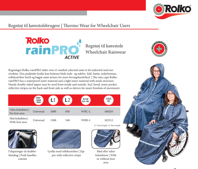 RainPro body poncho